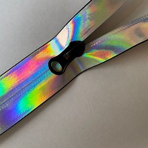 Nylon Laser Zipper #5 | Waterproof Invisible Open-end Pull Lock Zip | 40cm, 50cm, 60cm, 70cm, 80cm, or 90cm Length | Reflective Fluorescent - Etsy Australia