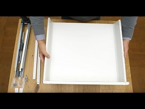 Schublade mit Reling und Softclose RITMA CUBE (kuechenschubladen_de)