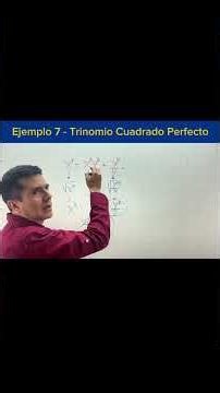 Example 7 😅 Perfect Square Trinomial - Step-by-Step Factoring VERY EASY