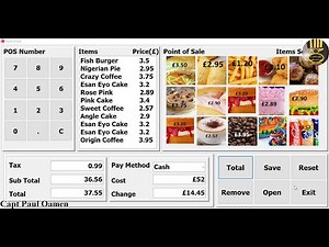 Overview of a Powerful Point of Sale (POS) Application Developed in C++