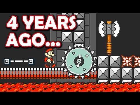 Playing the FIRST EVER Troll Level in Super Mario Maker 2!!