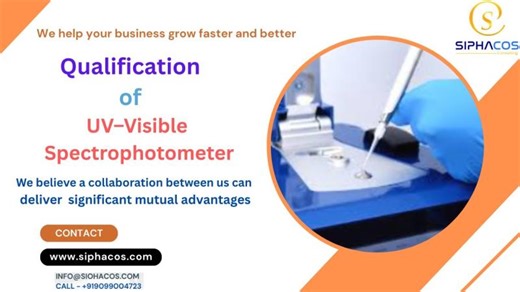 #156 SIPHACOS Qualification of UV–Visible Spectrophotometer | Sanjay Kumar Sinh Ph. D. ✅