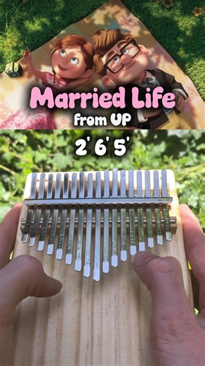 UP - Married Life on Kalimba