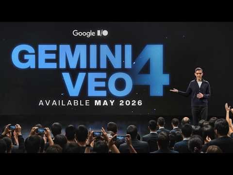 GEMINI 4 + VEO 4: Google I/O 2026 Just Shocked Everyone
