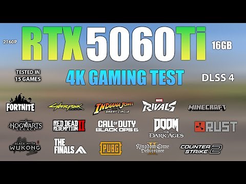 RTX 5060 Ti 4K Gaming Performance – Surprisingly Powerful?