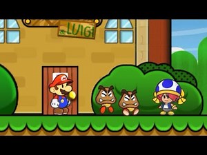 Epic Paper Mario Walkthrough Part 2: The First Partner: Toadiko!