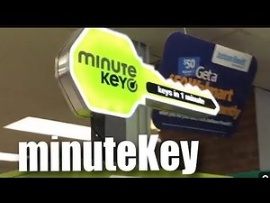 (Part:2) COPYING A KEY WITH THE MINUTEKEY KIOSK AT WALMART