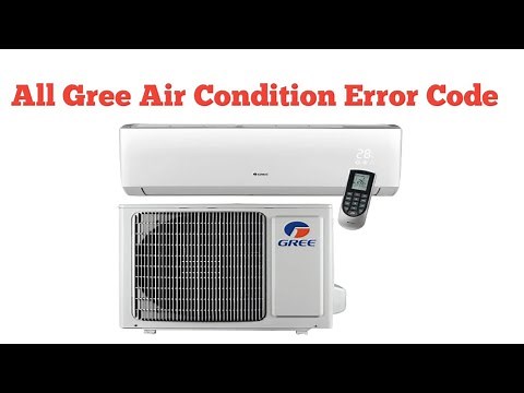 How to Gree air conditioner all error codes and solution,||Gree ac error codes, #repair,