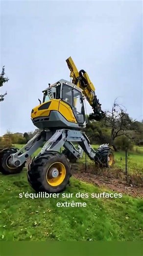 Cette Pelleteuse Grimpe Là Où TOUT LE MONDE S’ARRÊTE 😱#shorts