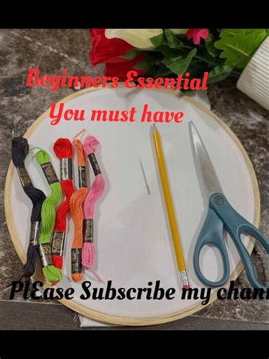 Beginner Embroidery Essentials You Need!”#embroidery