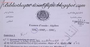 EXAMENS corriges de Algebre 1.pdf