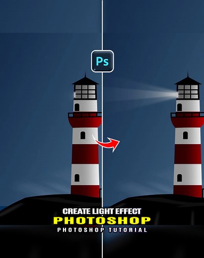 10K views · 120 reactions | Master in Photoshop | How to create a light effect using Photoshop Photoshop Tutorial Everyday New Video #trendingvideo #photography #fblifestyle #photoshop #tutorial #follow #everyone #foryouシ #highlights | Smart Graphic Trick | Facebook