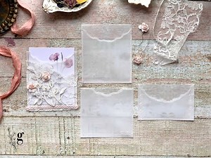 Vellum Pockets Tutorial | Dainty Embellishments for Journals and Cards