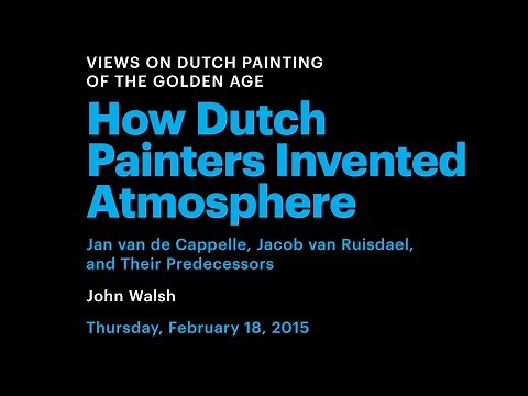 How Dutch Painters Invented Atmosphere