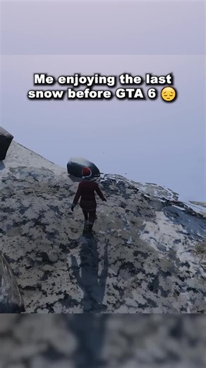 The last snow of GTA 5 before GTA 6 😔 #gta5