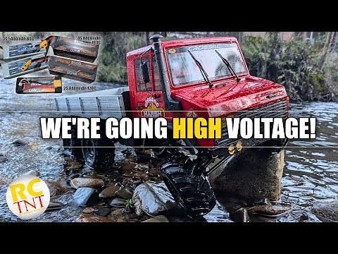 Snow, Mountains & Big Brushless Power!