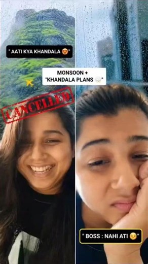 Aati Kya Khandala? BOSS: NAHI ATI 😭 | Monsoon Plan vs Reality
