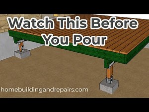 How to Calculate Deck Footing Height And Avoid This CRITICAL Mistake!