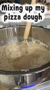 Part 2 of 5 No-Knead Pizza Dough That Actually Works #pizzadough