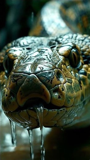 🐍 Terrifying Snake Swimming in the Water – Unexpected Encounter! 🌊