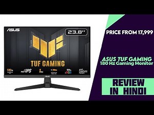 ASUS TUF Gaming VG249Q3A 23.8″ 180 Hz Gaming Monitor Launched - Explained All Details And Review