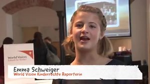Emma Schweiger unterstützt die WorldVision Kinderrechte Reporter. Jetzt den Film anschauen, der am 20. November zum 25jährigen Jubiläum der #Kinderrechte bei den UN in New York Premiere feiert. http://bit.ly/UNKinderrechte | World Vision Deutschland e.V.