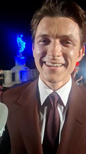 Tom Holland a Roma con Spider-man: "È un film enorme, spero che i fan apprezzeranno lo sforzo"