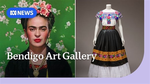 Bendigo Art Gallery exhibits Frida Kahlo personal objects