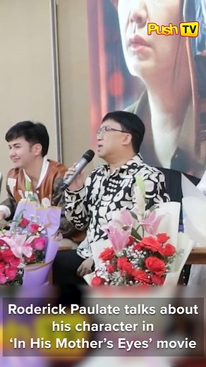 #PUSHTV: Roderick Paulate talks about his character in ‘In His Mother’s Eyes’ movie. For more videos, visit https://www.facebook.com/PushAlerts! | PUSH
