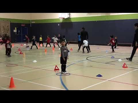 Motricité & coordination sans et avec ballon / Conduire / U4 - U5 - U6 - U7 - U8 - U9 - U10
