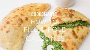 A game day meal that will make everyone feel like a winner - Calzones! Enjoy a healthier version by learning how to make your own calzones with our video: http://bit.ly/1z8T5bK | Cook Smarts