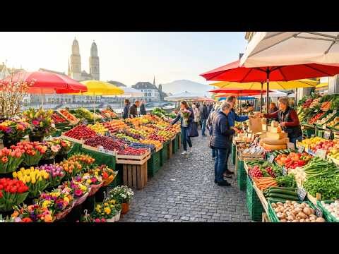 Local Life in Zurich: Saturday Morning at the Organic Market