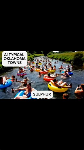 What did I just watch? 😂 #ai #oklahoma #towns #okc #veo3 #okc #sulphur #claremore #enid #mcalester #brokenarrow #brokenbow #shawnee | Nomad's Animal Encounter