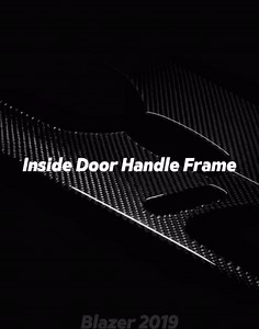 Real Carbon Fiber Car Trim Stickers Decals Compatible with Chevy/Chevrolet Blazer Accessories L/LT/RS/Premier 2019-2025 2020 2021 2022 2023 2024 Door Panel Decor Cover