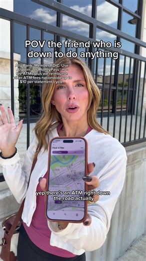Everyone needs a friend like this @ally’s nationwide network of fee-free ATMS! Accessing your cash, made simple. #ad
