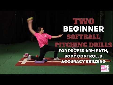 2 Beginner Softball Pitching Drills For Proper Arm Path, Body Control & Accuracy Building