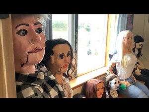 My female ventriloquist dummy collection💖💖🤩🤩🤩👍👍 #ventriloquist #collection #dolls ￼￼