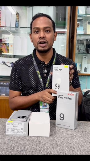 📍Oppo Find X9 & X9 Pro – Global Edition ✨ Brand New Intact & Open Box – Used Available 🔹 12/256GB & 16/512GB versions▪️ 💥 Best Prices (BD) & Ready Stock 🔥 💎exchange possible 🪙 EMI available (T&C) 🚚 Delivery available outside Dhaka 📍 Phonefinity Shop 533–34, Level 5 Shyamoli Square Shopping Mall, Shyamoli, Dhaka. 📞 01754298787 / 01842200533 / 01993350533. #OppoFindX9 #OppoFindX9Pro #OppoGlobalEdition #PhoneSaleBD #DhakaPhones #PhonefinityBD #SmartphoneDeals #OpenBoxPhone #TechDeals #Mobi