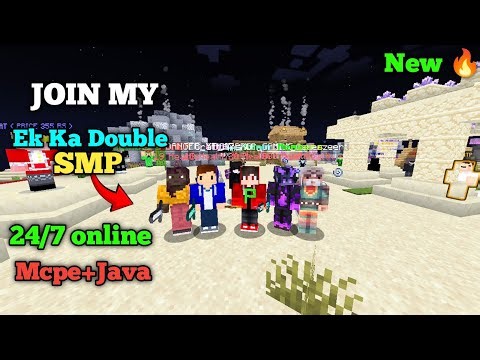 Best Free 'Ek KA double' SMP 2026 🔥 | Minecraft Java + Bedrock | 24/7 Online | Anyone Can Join 🤯