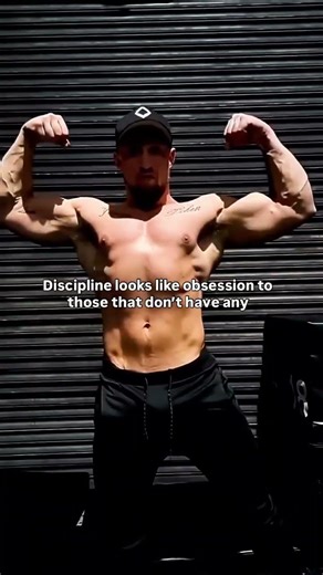 Discipline vs obsession #fitnessmindset #grind #motivation