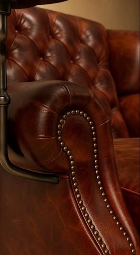 Luxury Chesterfield Leather Chair | Timeless British Craftsmanship