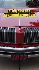 The Cutlass nameplate has a long history dating back to 1961, and the Brougham trim was introduced in the early 1970s to offer a more luxurious variant. | Vintage cars collection