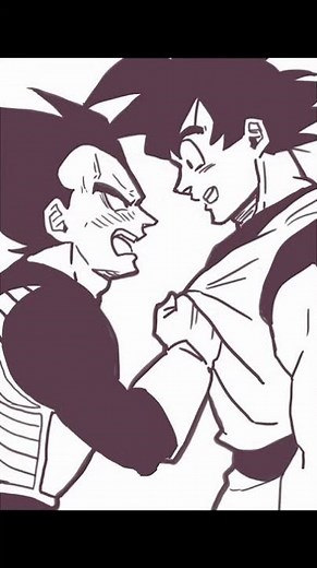 [YAOI] Goku x Vegeta - Kiss