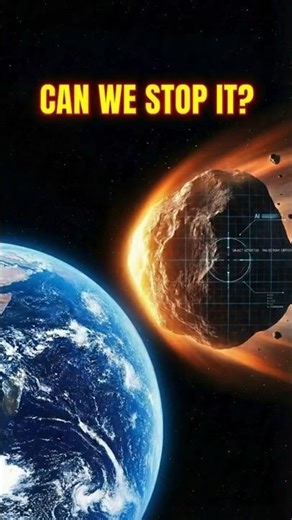 Can We Stop an Asteroid from Hitting Earth? ☄️ #artificialintelligence #space #asteroid