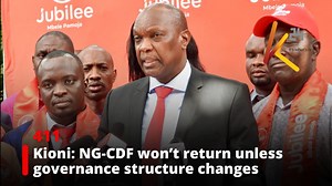 1.3K views · 25 reactions | Kioni: NG-CDF won’t return unless governance structure changes | K24 TV | Facebook