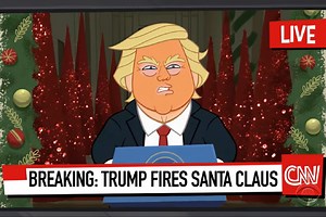 Donald Trump Fires Santa Claus In Stephen Colbert’s ‘A Very Special Counsel Christmas’