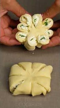 Mais simples do que você imagina. A melhor receita de aperitivo, feita com massa folhada