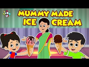 Home-made Ice Cream | Animated Stories | English Cartoon | Moral Stories | PunToon Kids English