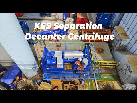Jobsite Working Video of KES Separation Decanter Centrifuge