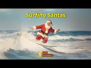 Surfing Santas on Christmas Eve! | John McDonald | Festive Fun in Cocoa Beach 🎅🌊🎶